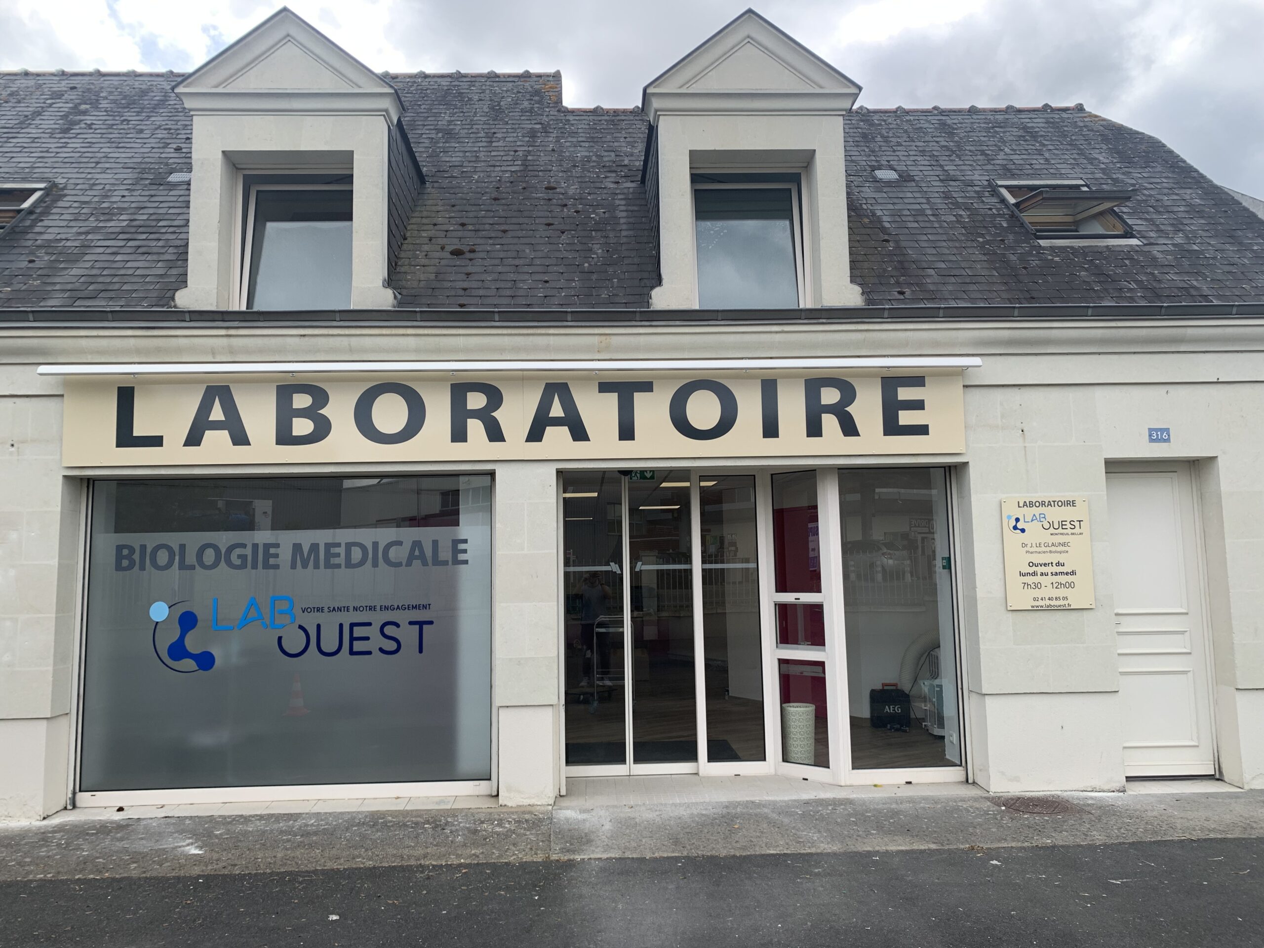 laboratoire LABOUEST Montreuil Bellay